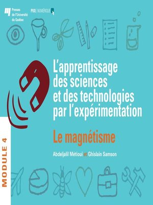 cover image of L'apprentissage des sciences et des technologies par l'expérimentation &#8211; Module 4